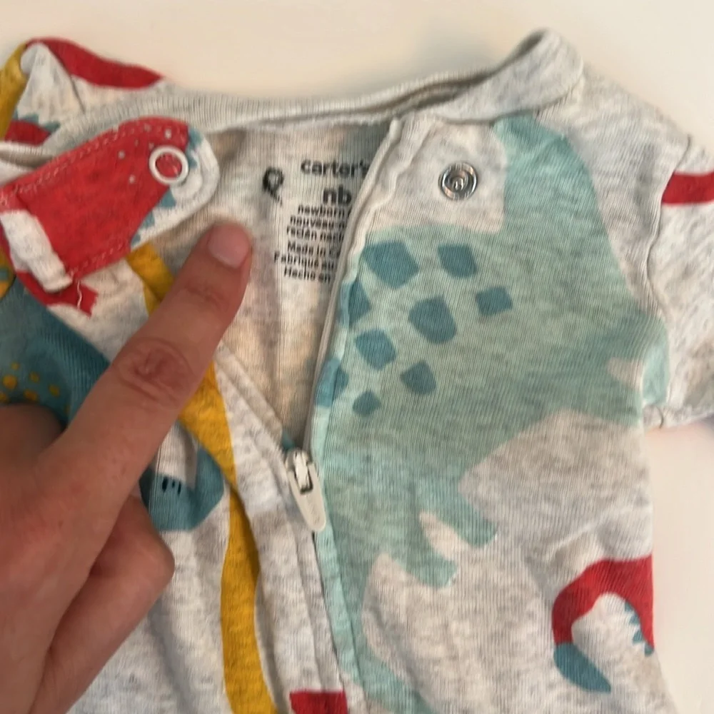 LOT! GUC! 7 Pairs of Newborn PJs Pajamas